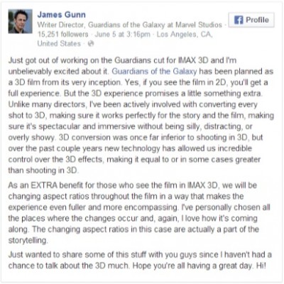 James Gunn Talks Guardians Of The Galaxy 3D - Movie News - Empire.jpg