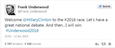 Le héros de «House of Cards» assure qu'il gagnera face à Hillary Clinton - Libération.jpg