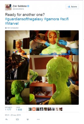 Zoe Saldana sur Twitter - -Ready for another one- #guardiansofthegalaxy #gamora #scifi #Marvel https---t co-aVYyUnbTSe-.jpg