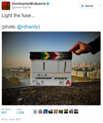 ChristopherMcQuarrie sur Twitter - -Light the fuse .. (photo @rdhardy) https---t.co-kidurRcjpi-.jpg