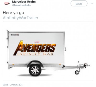 Marvelous Realm sur Twitter - -Here ya go #InfinityWarTrailer.jpg