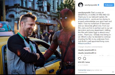 Ryan Reynolds sur Instagram - That’s a wrap on DEADPOOL 2.jpg