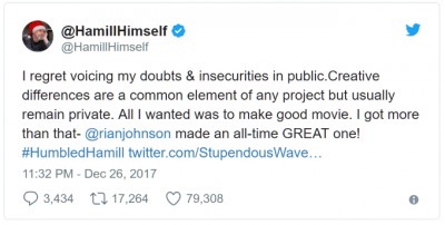 Mark Hamill _Regrets_ Voicing His Criticisms Of STAR WARS_ THE LAST JEDI; Praises Director Rian Johnson.jpg