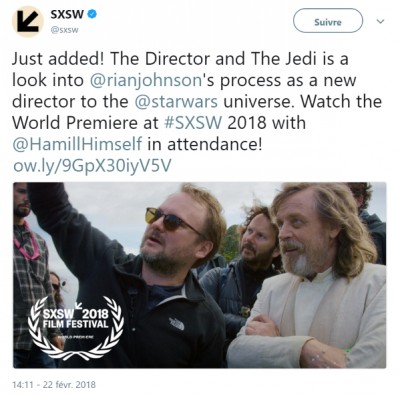 SXSW sur Twitter _ _Just added! The Director and The Jedi.jpg