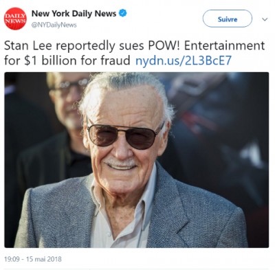 New York Daily News sur Twitter _ _Stan Lee reportedly sues POW! Entertainment.jpg