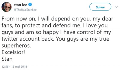 stan lee sur Twitter _ _From now on, I will depend on you, my dear fans, to protect and defend me.jpg