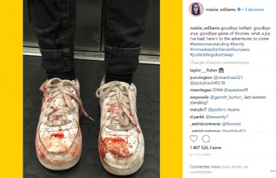 Maisie Williams sur Instagram _ goodbye belfast  goodbye arya. goodbye game of thrones..jpg