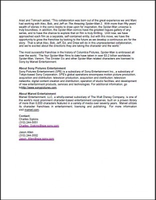 The Amazing Spiderman Press Release (2).JPG