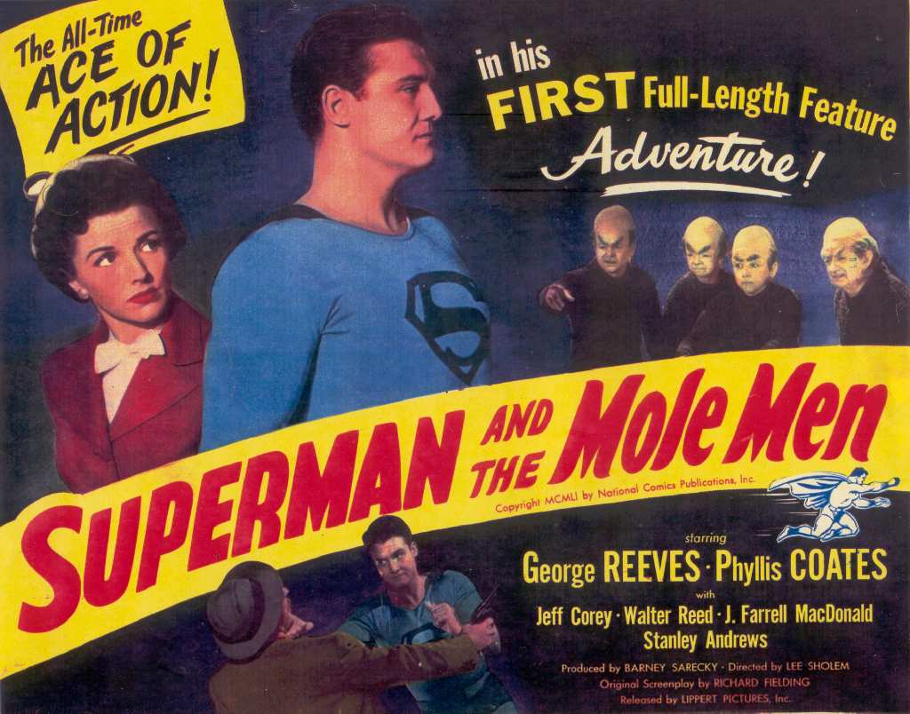 FILM SUPERMAN et les NAINS de L'ENFER Roqs-POSTER HQ 60x90cm d1 AFFICHE VINTAGE 