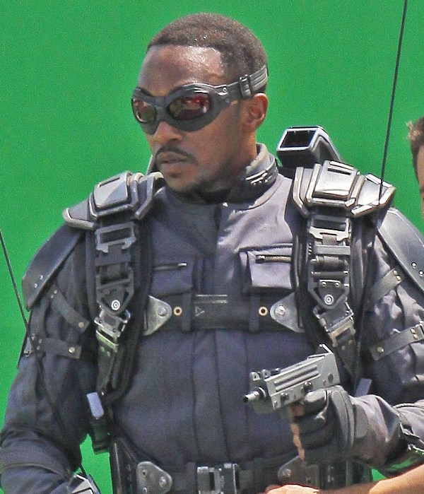 EXCLUSIVE Anthony Mackie, who plays The Falcon, was spotted on the set of "Captain America: Winter Soldier" filming on location in Los Angeles doing his own stunts in front of a giant green screen.Featuring: Anthony MackieWhere: Los Angeles, CA, United StatesWhen: 01 May 2013Credit: Shinn/JFXimages/Wenn.com