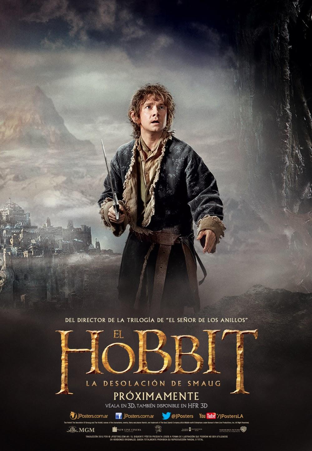 Le Hobbit – La Désolation de Smaug : 5 posters + une scène coupée ...