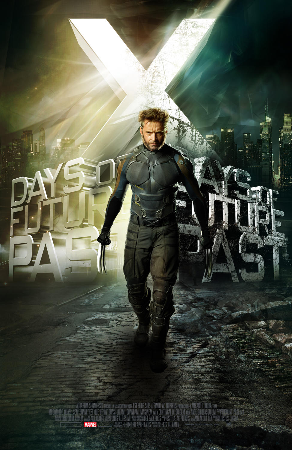  MAJ X Men Days Of Future Past Deux ou Onze Posters Mutants Qui 