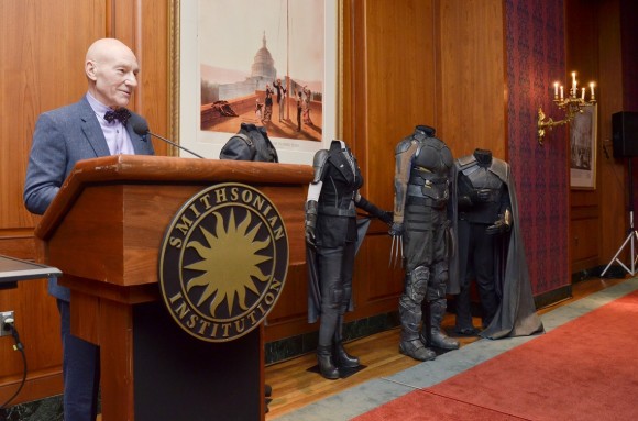 Washington DC: Patrick Stewart Presents Items and Costumes from20th Century Foxs X-Men to Smithsonian.