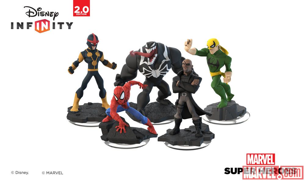 Pack aventure Disney infinity Spiderman ou Iron Man + figurine offerte 24.9€