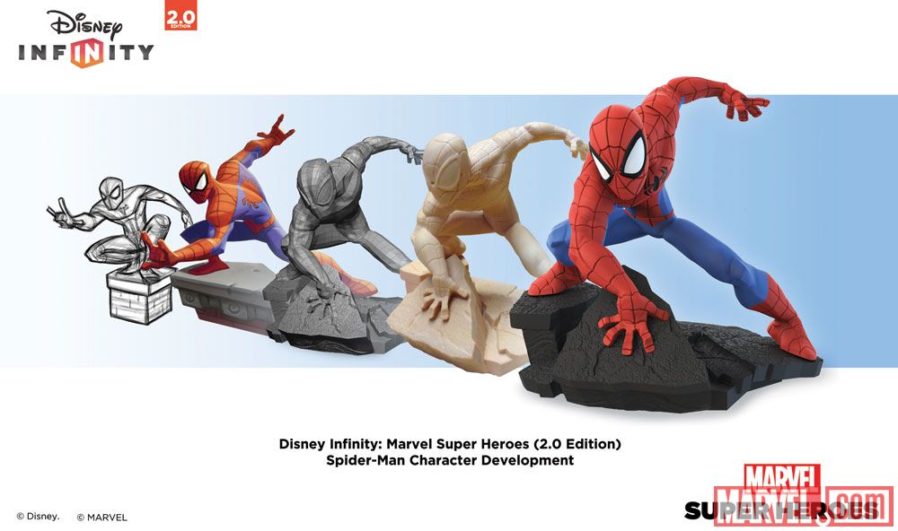 Figurines Infinity Infinity 2.0 Pack Aventure Spiderman Disney  Webdistrib