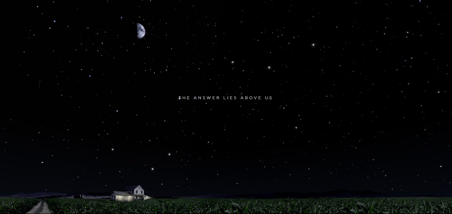 Interstellar Un message caché dans le ciel du site officiel… Les