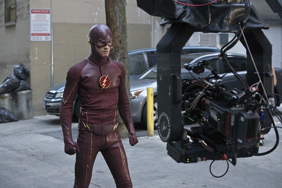 the-flash-episode-plastique-tournage