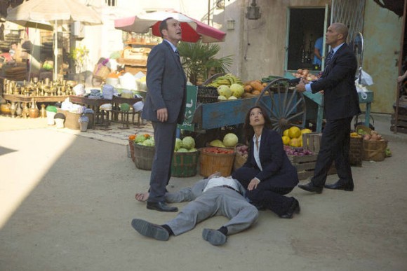 CLARK GREGG, MICHAEL DESANTE (ON GROUND), MING-NA WEN, TERRELL TILFORD