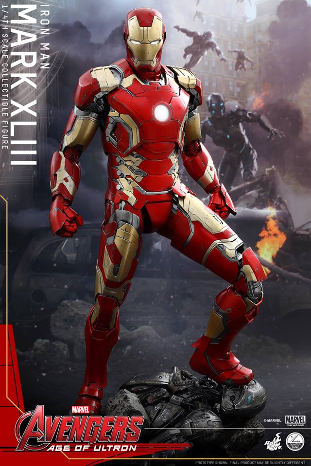 Hot Toys  Htmms258  Figurine CinÉMA  Iron Man Mark Xxxvi  Peacemaker 