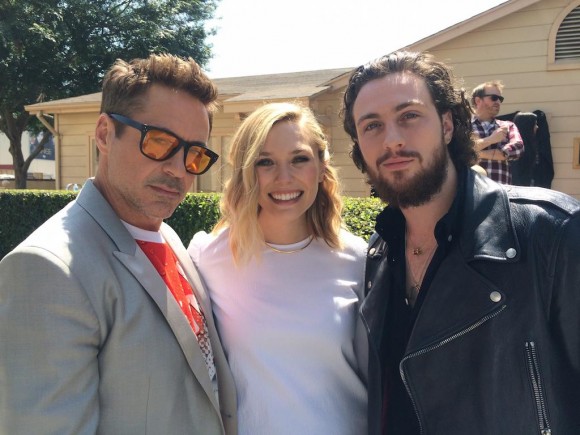 avengers-age-of-ultron-presstour-funny-downey-taylor-olsen