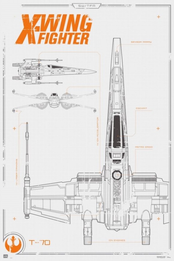 maxi-poster-star-wars-x-wing