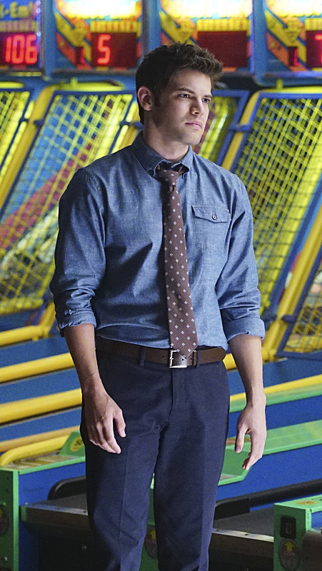 "Childish Things" -- Kara does her best to support Winn (Jeremy Jordan, pictured) when his father, the supervillain Toyman, breaks out of prison and seeks out his son for unknown reasons, on SUPERGIRL, Monday, Jan. 18 (8:00-9:00 PM, ET/PT) on the CBS Television Network. Photo: Monty Brinton/CBS ÃÂ©2015 CBS Broadcasting, Inc. All Rights Reserved