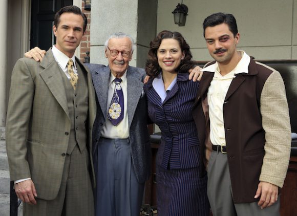 JAMES D'ARCY, STAN LEE, HAYLEY ATWELL, DOMINIC COOPER