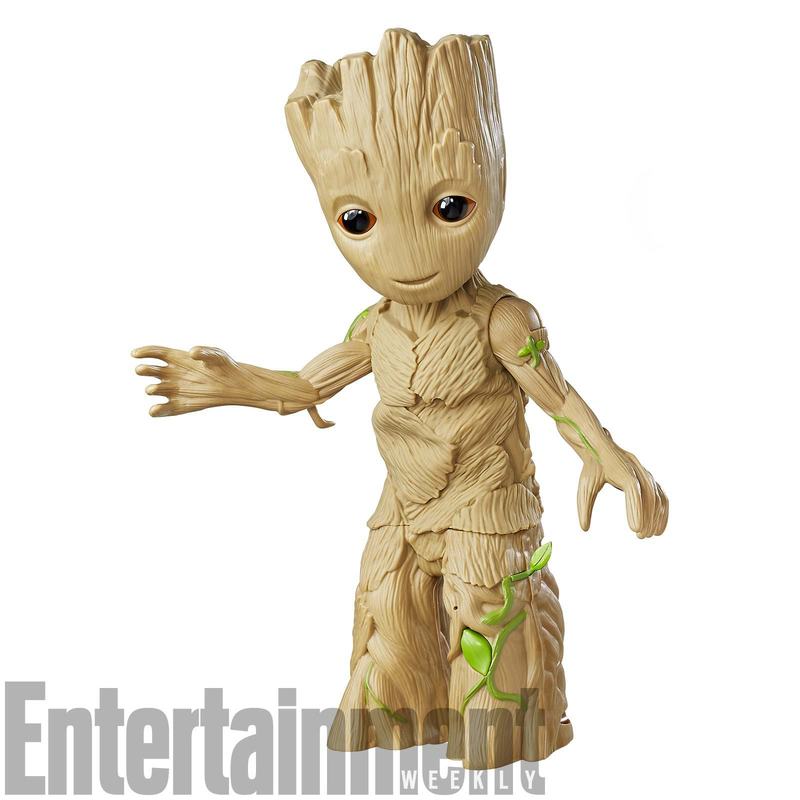 Fandegoodies - LES GARDIENS DE LA GALAXIE VOL. 2 REVEIL LUMINEUX BULBBOTZ  GROOT 14 CM