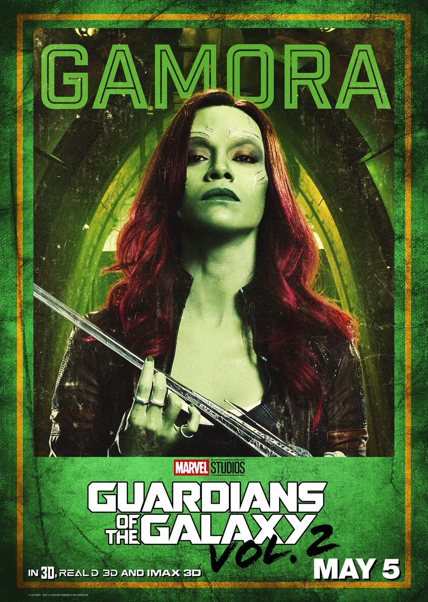 Les Gardiens de la Galaxie Vol. 2 : Dix posters-personnages et le