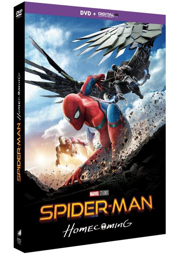 Movie Dvd Spiderman Homecoming (2017) .