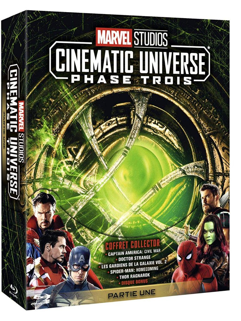 Marvel Studios Phase 1, Phase 2, Phase 3… les coffrets DVD/Bluray sortent enfin en France