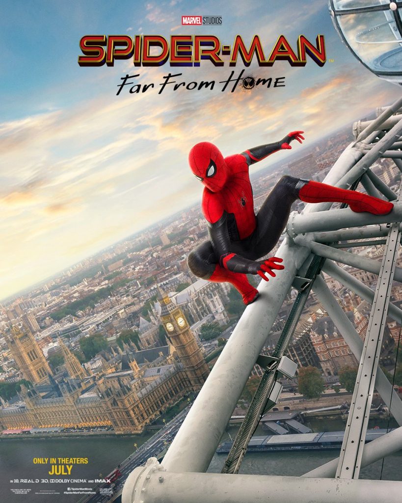 Spider Man Far From Home France Spider-Man – Far From Home : Le tour de l’Europe en trois posters