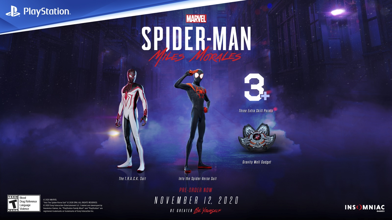 Déguisement Miles Morales Jeu PS5