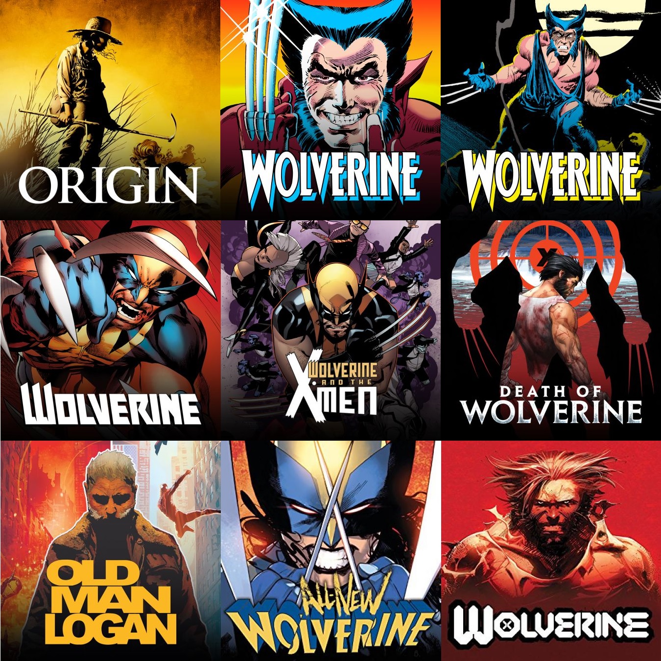 Marvel Comics La chronologie des comics Wolverine ! Les Toiles Héroïques