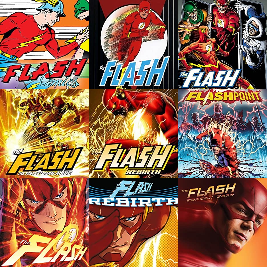 DC Comics La chronologie des comics The Flash ! Les Toiles Héroïques