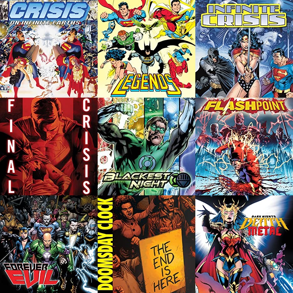 DC Comics La chronologie des events et des crossovers DC Comics