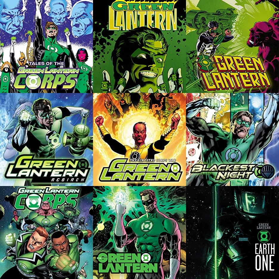 DC Comics La chronologie des comics Green Lantern (et autres héros cosmiques) ! Les Toiles