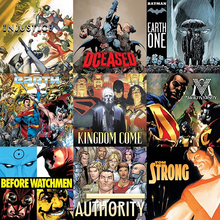 DC Comics La chronologie des comics Injustice (et autres réalités alternatives) ! Les Toiles