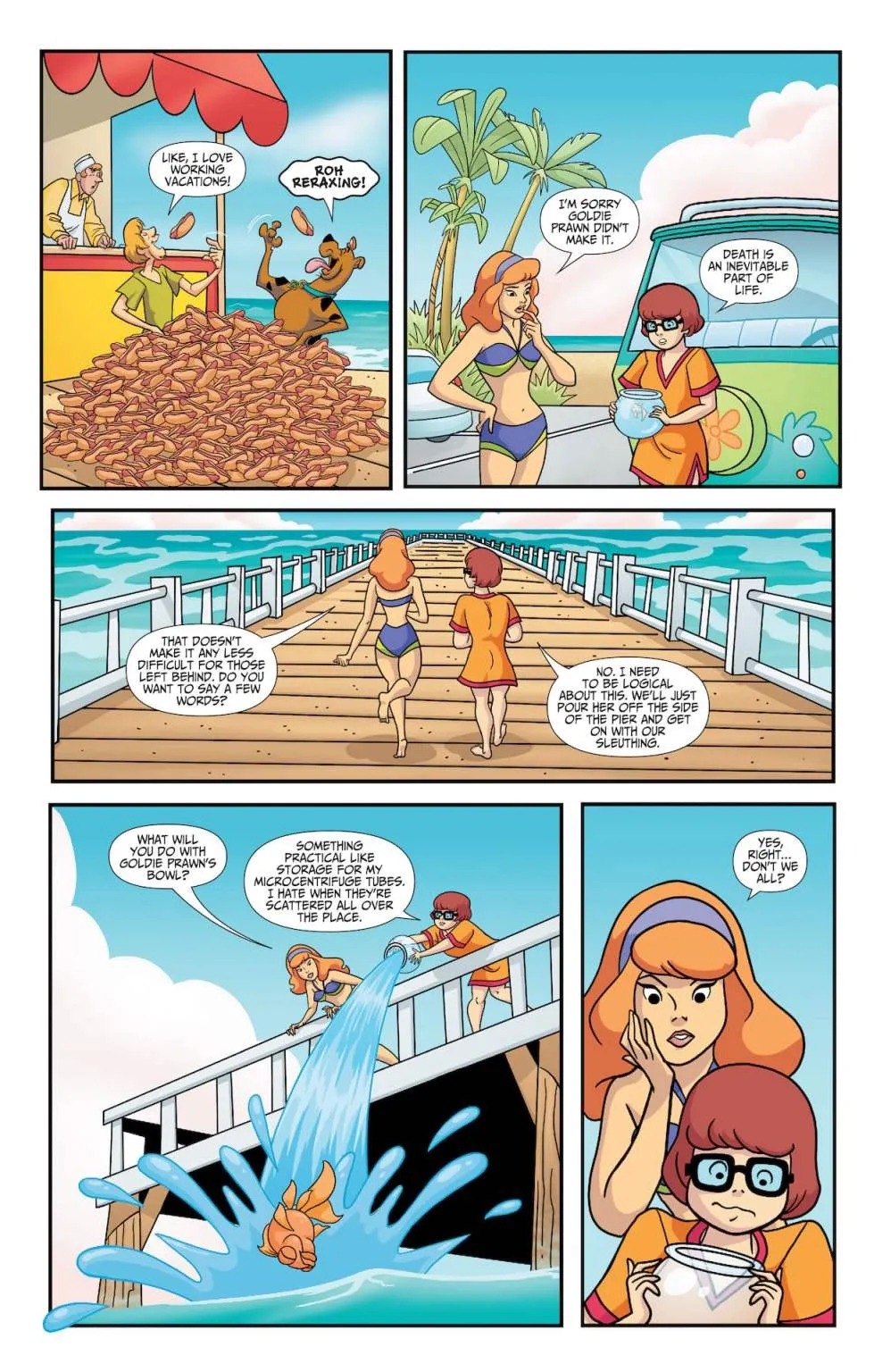 [DC Comics Preview] The Batman & ScoobyDoo Mysteries 4 Les Toiles