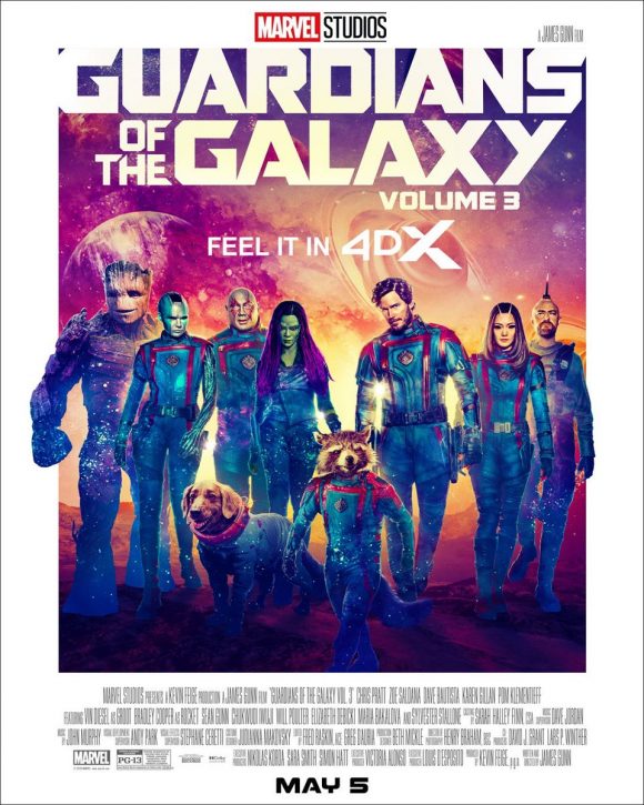 Les Gardiens de la Galaxie Vol. 3 : Seize nouveaux posters pour l'ouverture  des préventes !